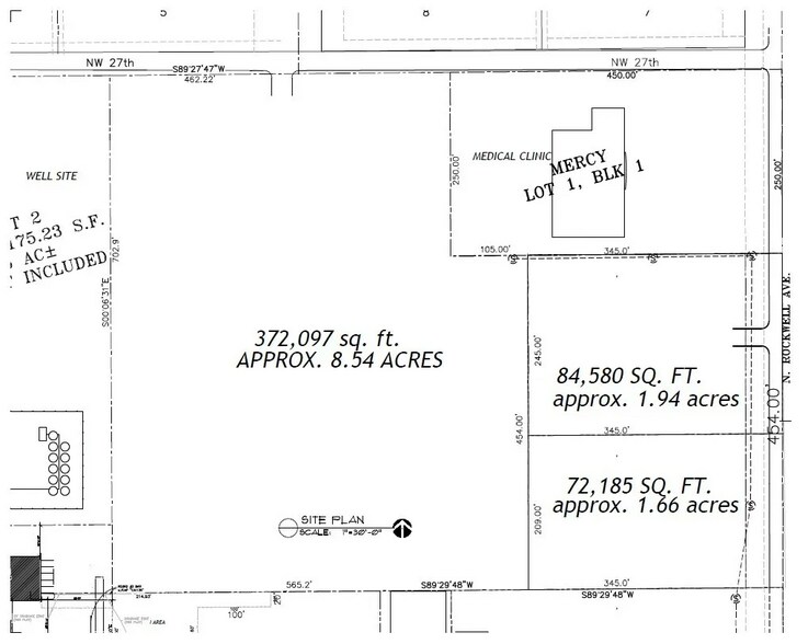 2601 N Rockwell Ave, Bethany, OK à vendre - Plan de site – Image 3 sur 3