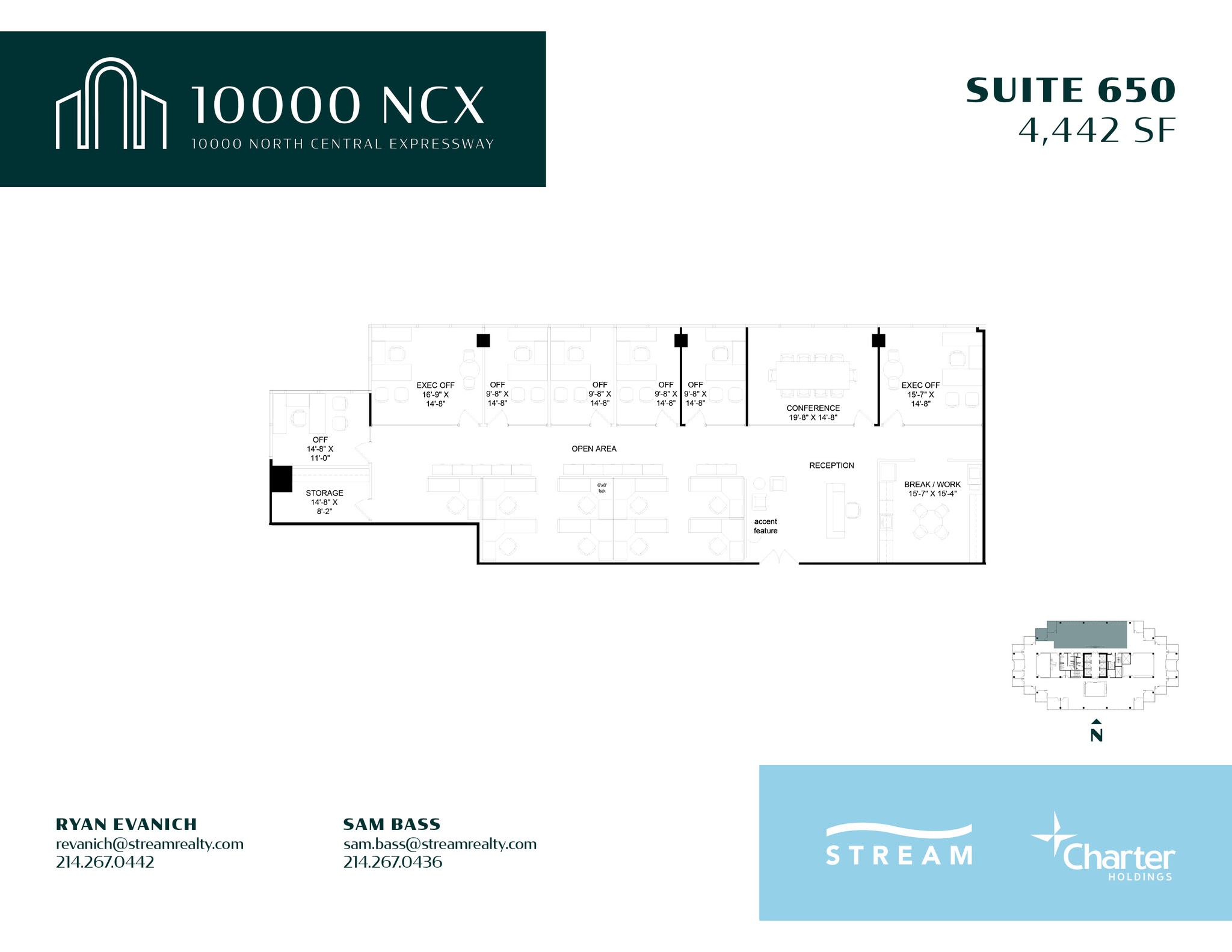 10000 N Central Expy, Dallas, TX à louer Plan d’étage– Image 1 sur 1