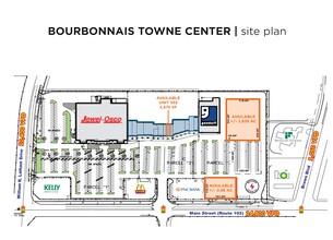 455 Main St NW, Bourbonnais, IL à louer Plan de site– Image 2 sur 5