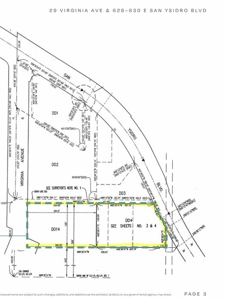29 Virginia Ave, San Ysidro, CA à louer - Plan cadastral – Image 2 sur 3