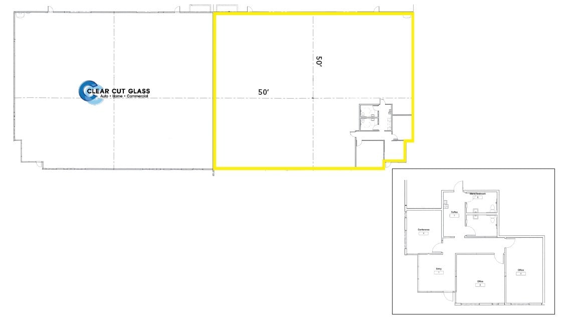 7888 N Glen Harbor Blvd, Glendale, AZ 85307 - Lot 1B -  - Plan d’étage - Image 1 of 2