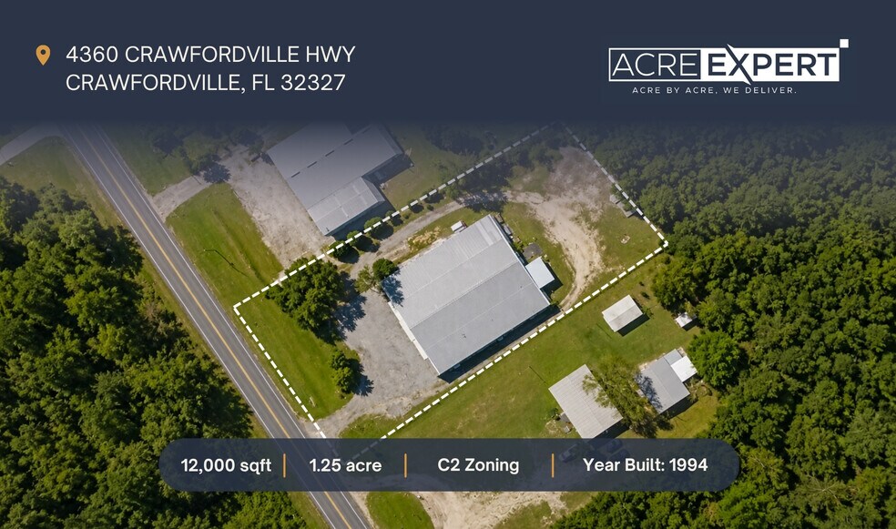 4360 Highway 319, Crawfordville, FL à vendre - Photo de l’immeuble – Image 2 sur 5