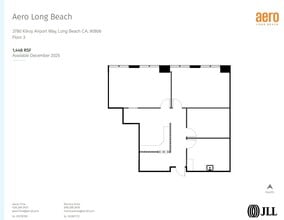 3900 Kilroy Airport Way, Long Beach, CA à louer Plan d’étage– Image 1 sur 1