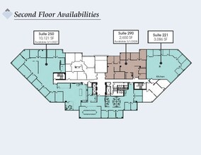 425 S Woods Mill Rd, Town and Country, MO à louer Plan d’étage– Image 1 sur 1