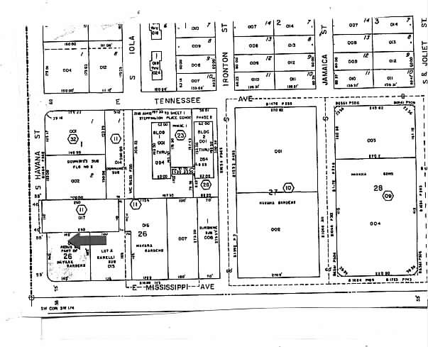 1090 S Havana St, Aurora, CO à louer - Plan cadastral – Image 2 sur 5