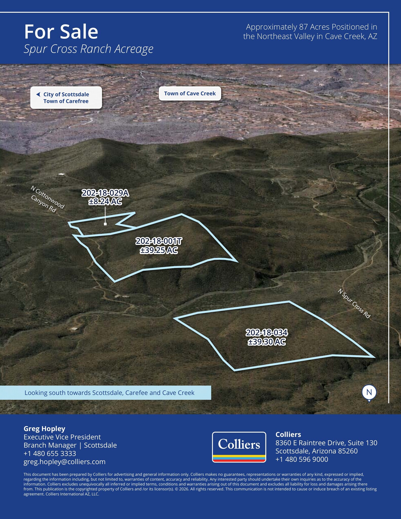 Spur Cross Acreage, Cave Creek, AZ à vendre Photo de l’immeuble– Image 1 sur 8
