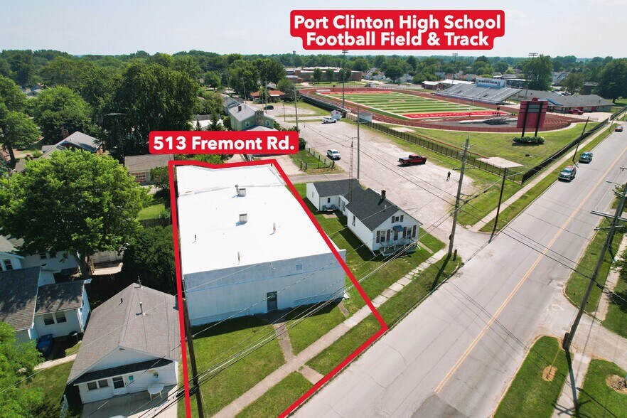 513 Fremont Rd, Port Clinton, OH à vendre - Photo de l’immeuble – Image 1 sur 25