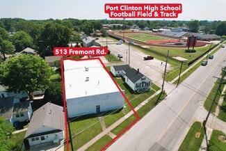 Plus de détails pour 513 Fremont Rd, Port Clinton, OH - Industriel/Logistique à vendre