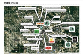 107 W Rankin Rd, Houston, TX - Vue aérienne  vue de carte