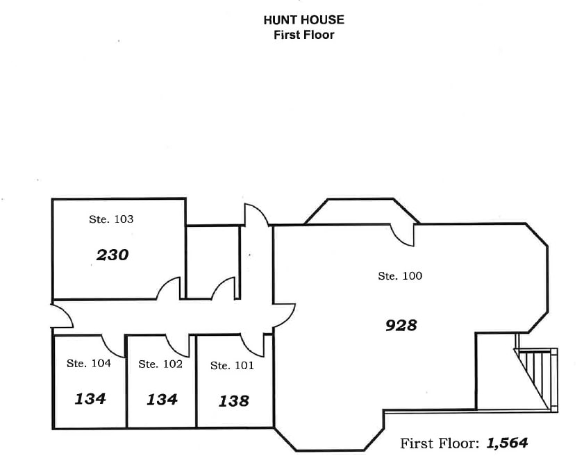 654 13th St, Oakland, CA à louer Plan d’étage– Image 1 sur 1