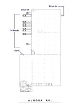 24455 Aurora Rd, Bedford Heights, OH à louer Plan d’étage– Image 1 sur 1
