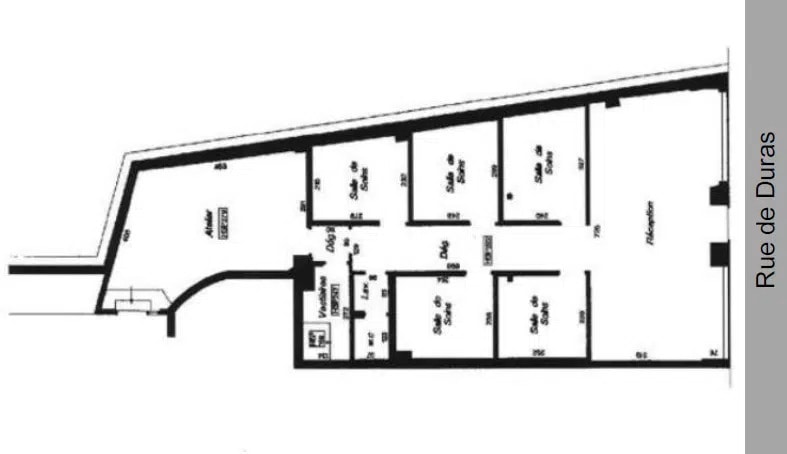5 Rue De Duras, Paris à vendre - Plan d’étage – Image 2 sur 4