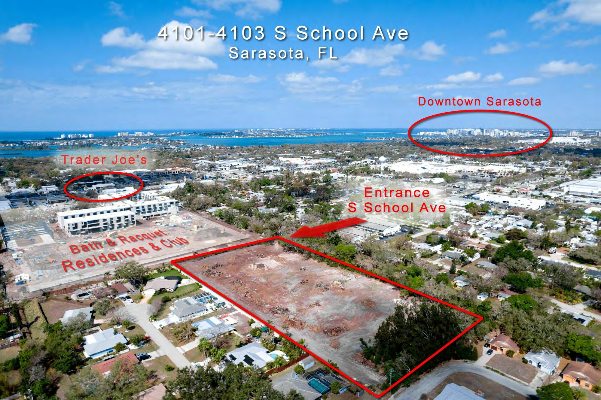 4101-4103 S School Ave, Sarasota, FL à vendre Photo principale– Image 1 sur 9