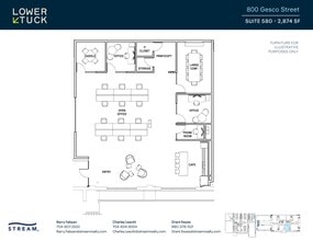 800 Gesco St, Charlotte, NC à louer Plan d’étage– Image 1 sur 1