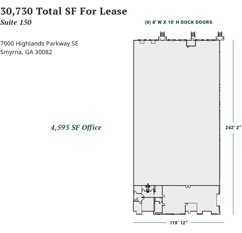 7000 Highlands Pky SE, Smyrna, GA à louer Photo intérieure– Image 1 sur 1