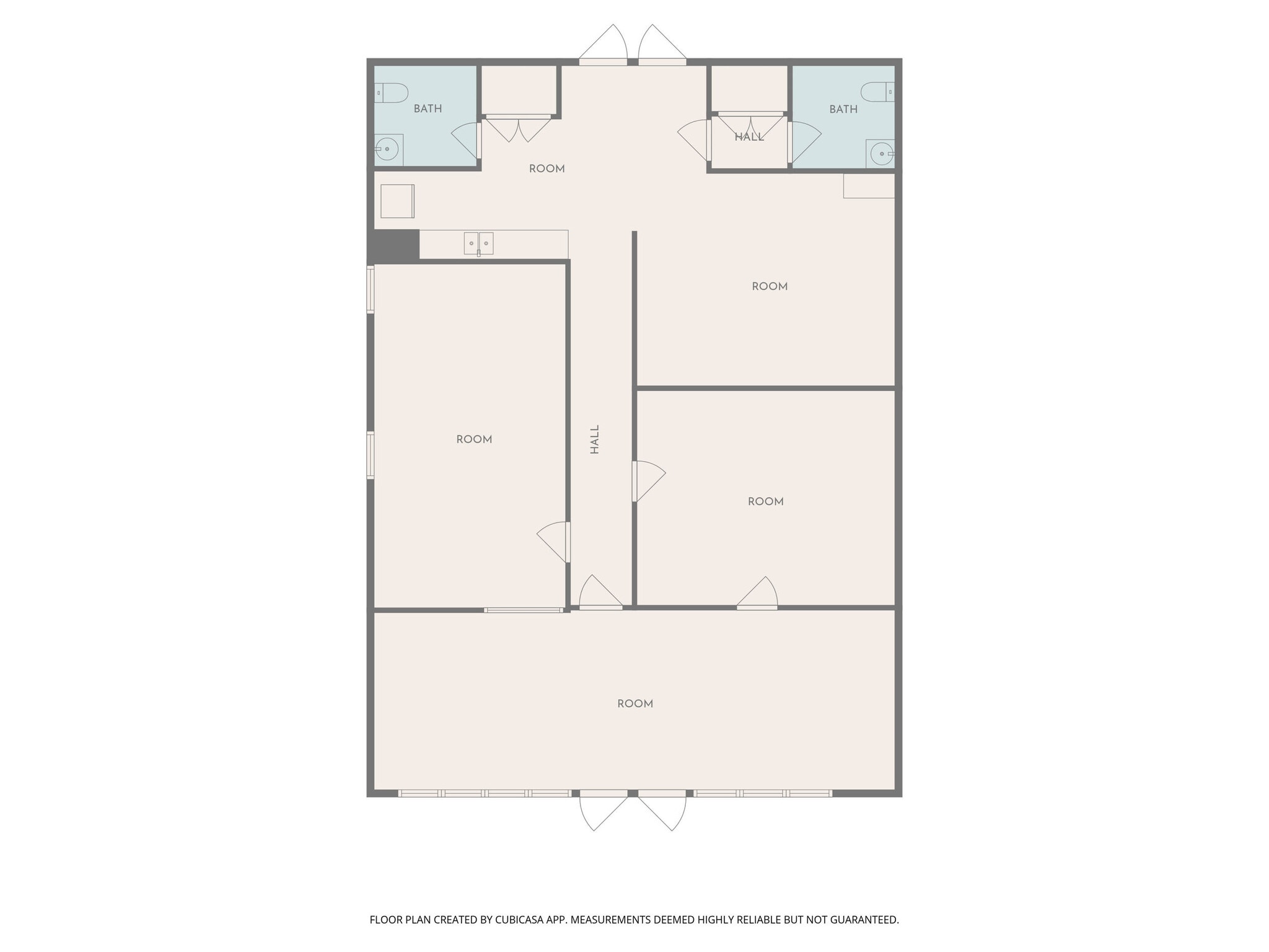 17311 NE 23rd St, Choctaw, OK à louer Plan d’étage– Image 1 sur 2