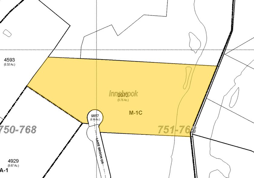 4851 Lake Brook Dr, Glen Allen, VA à louer - Plan cadastral – Image 2 sur 20