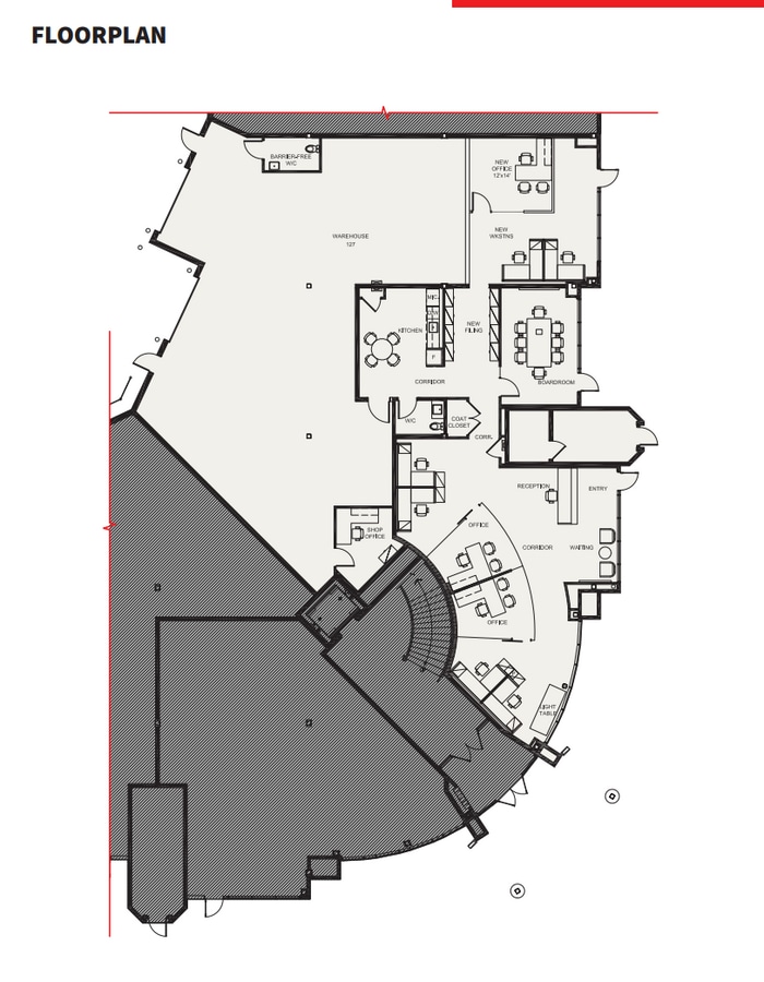 3670 63rd Ave NE, Calgary, AB T3J 0G8 - Lot 132,136, 1 -  - Plan d’étage - Image 1 of 1