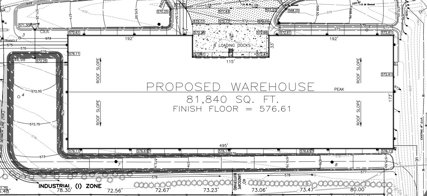 201 Center St, Hanover, PA à louer Plan d’étage– Image 1 sur 4