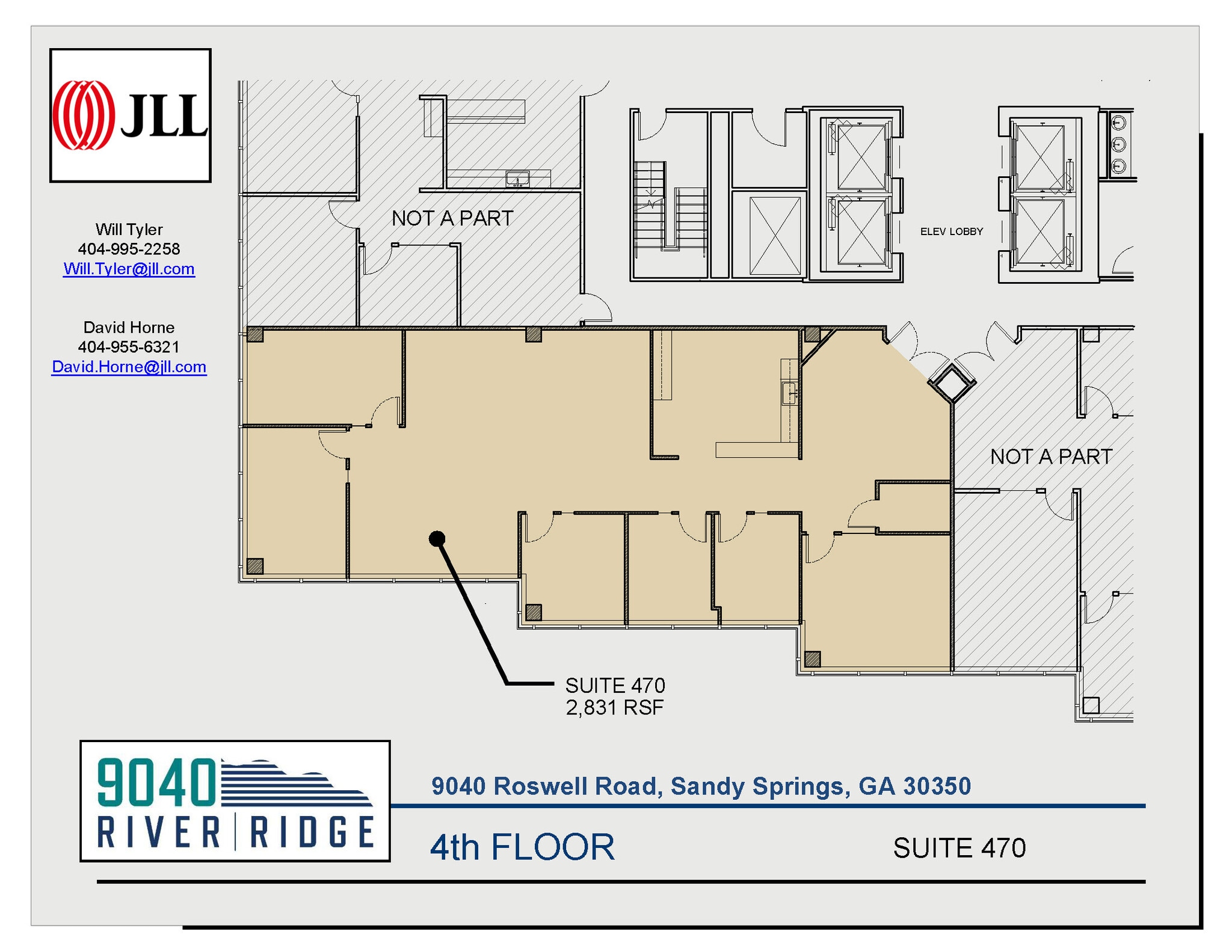 9040 Roswell Rd, Atlanta, GA à louer Plan d’étage– Image 1 sur 1