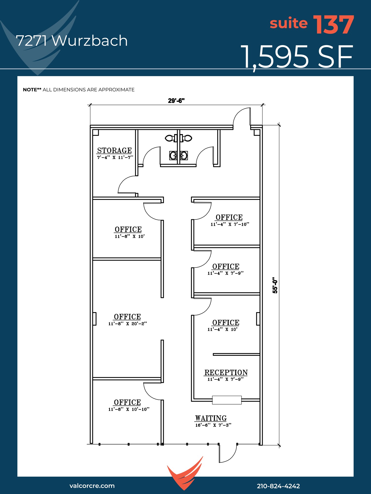 7271 Wurzbach Rd, San Antonio, TX à louer Plan de site– Image 1 sur 1