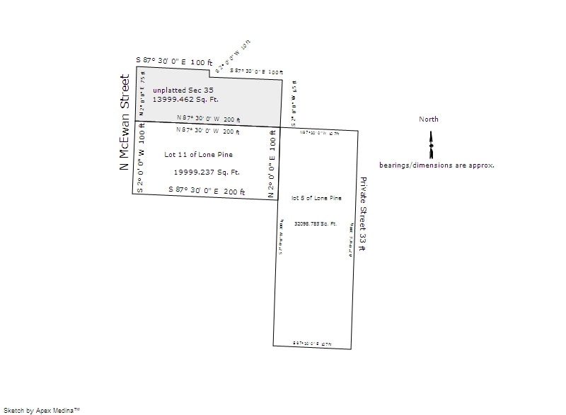 1430 N Mcewan St, Clare, MI à louer - Plan cadastral – Image 2 sur 4