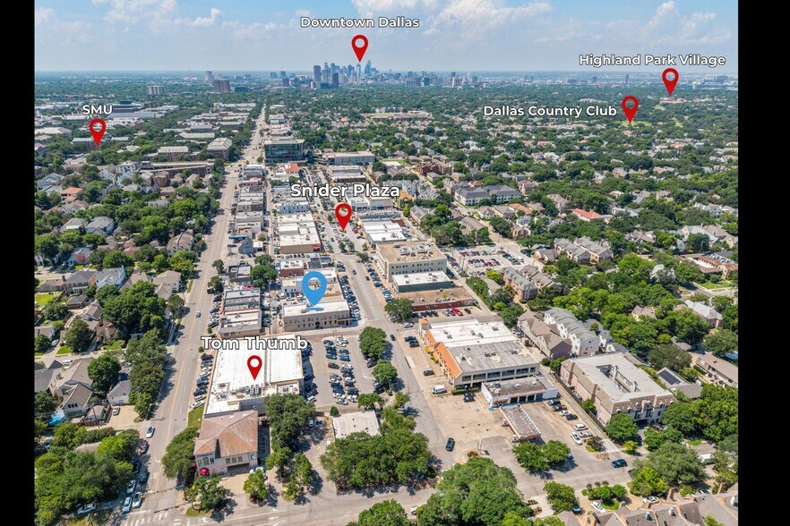 6801 Snider Plz, Dallas, TX à louer - Photo de l’immeuble – Image 2 sur 12