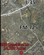280 Sunshine Ln, New Braunfels, TX - Vue aérienne vue de carte - Image1