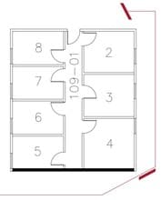 6475 Alvarado Rd, San Diego, CA à louer Plan d’étage– Image 1 sur 1
