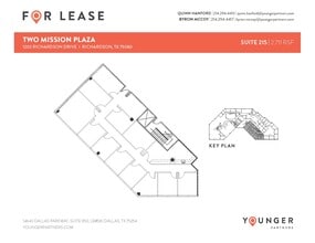 1202 Richardson Dr, Richardson, TX à louer Plan d’étage– Image 1 sur 1