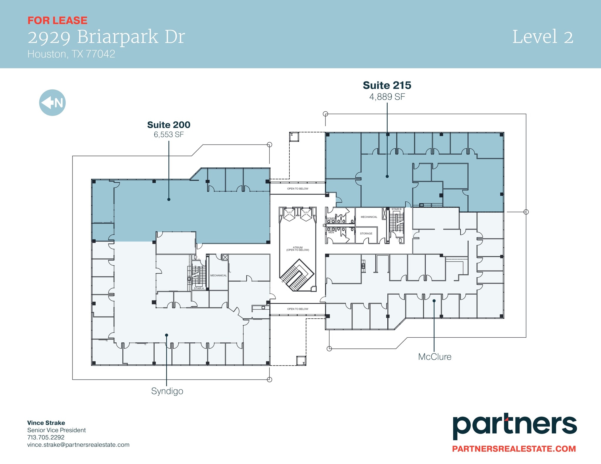 2929 Briarpark Dr, Houston, TX à louer Plan de site– Image 1 sur 1