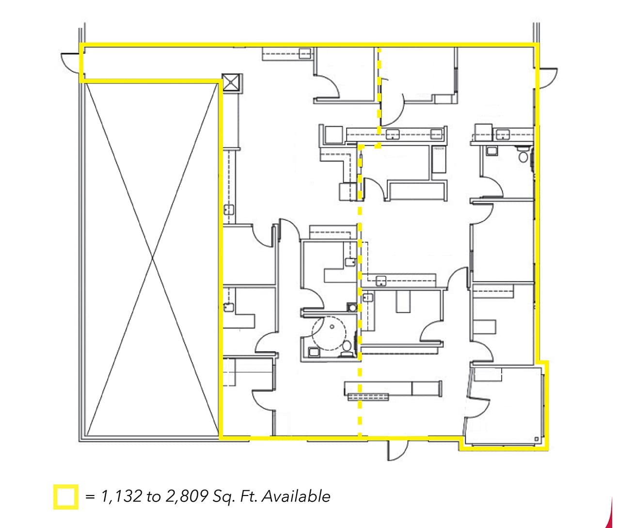 4518-4522 Monona Dr, Madison, WI à louer Plan d’étage– Image 1 sur 1
