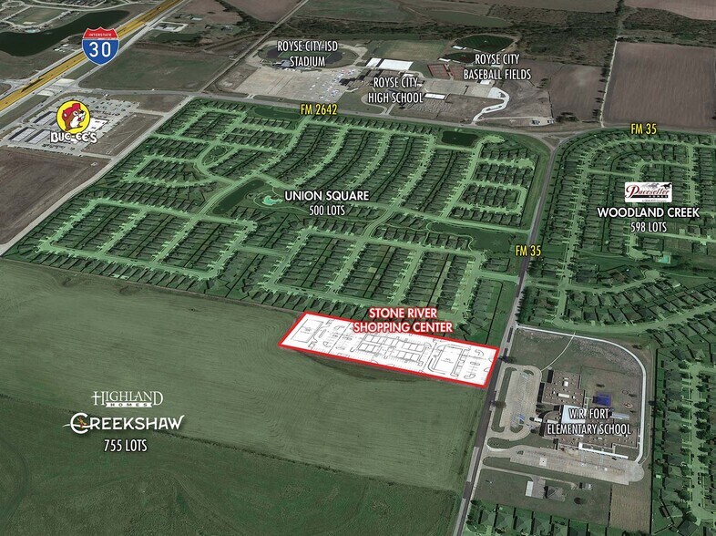 2812 Epps Rd, Royse City, TX à louer - Aérien – Image 1 sur 2