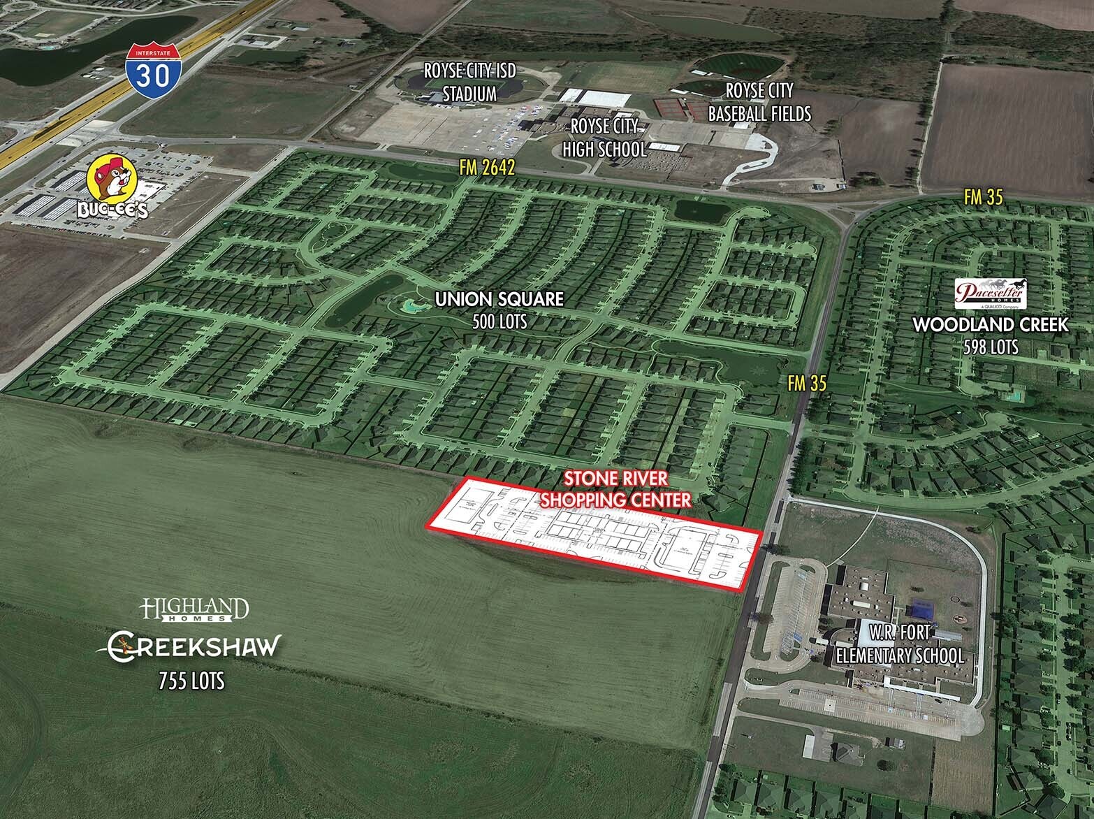 2812 Epps Rd, Royse City, TX à louer Aérien– Image 1 sur 3