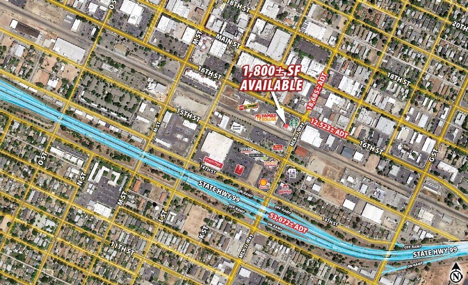 360 W 16th St, Merced, CA à louer - Photo de l’immeuble – Image 2 sur 3