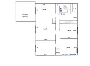 1075 Orienta Ave, Altamonte Springs, FL à louer Plan d’étage– Image 1 sur 1