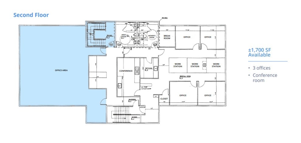 1310 Church St, Moscow, PA à louer Plan d’étage– Image 1 sur 1