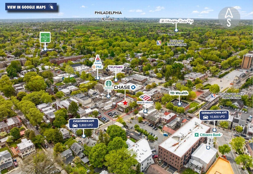 8527 Germantown Ave, Philadelphia, PA à vendre - Photo de l’immeuble – Image 3 sur 5