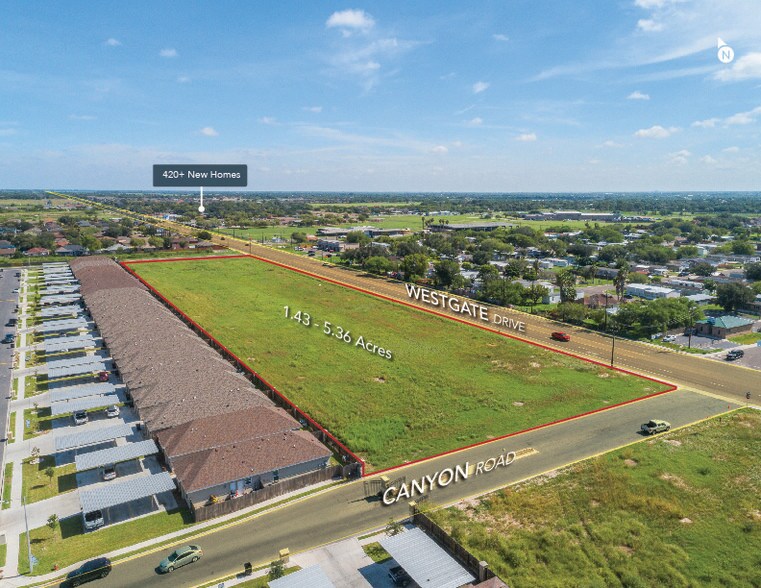 1805 N. Westgate Drive, Weslaco, TX à vendre - Aérien – Image 2 sur 8