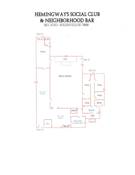 120 S Echo St, Holdenville, OK à vendre - Plan d’étage – Image 2 sur 38