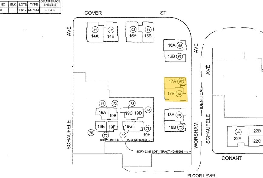 3767-3777 Worsham Ave, Long Beach, CA à louer - Plan cadastral – Image 3 sur 3