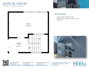 108 John St, North Aurora, IL à vendre Plan d’étage– Image 1 sur 2