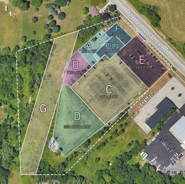 4500 Remembrance Rd, Grand Rapids, MI à louer - Plan d’étage – Image 2 sur 5