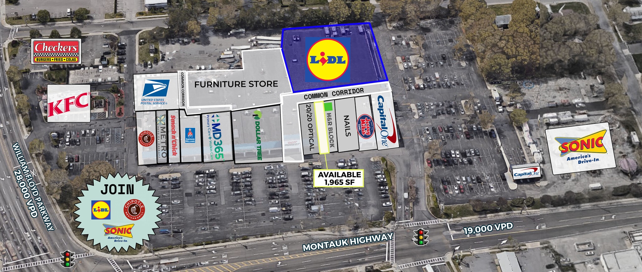 800 Montauk Hwy, Shirley, NY à louer Photo de l’immeuble– Image 1 sur 1