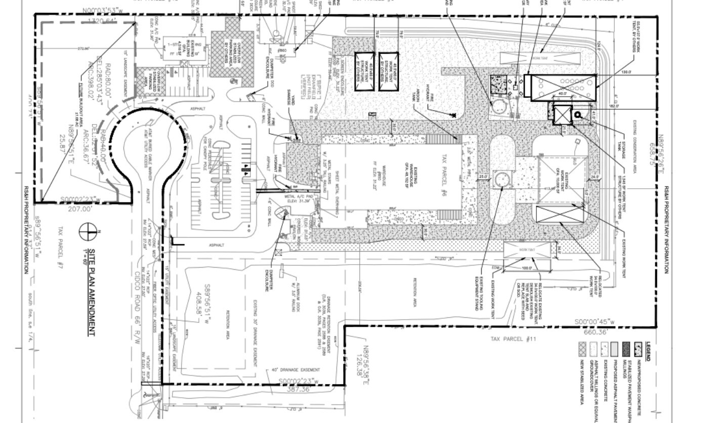 850-870 Cidco Rd, Cocoa, FL à louer Plan d’étage– Image 1 sur 1