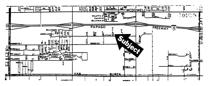 1201 N 54th Ave, Phoenix, AZ à louer - Plan de site – Image 2 sur 6