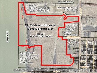 Plus de détails pour 1670 E Lake Rd, Erie, PA - Terrain à vendre