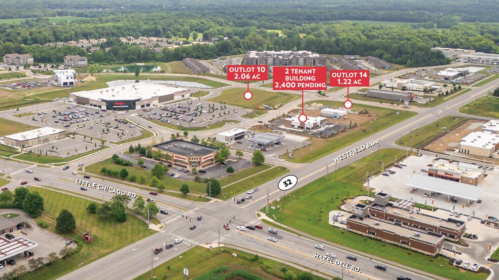 SR 32 & Little Chicago Rd Rd, Noblesville, IN à louer - Photo principale – Image 1 sur 2