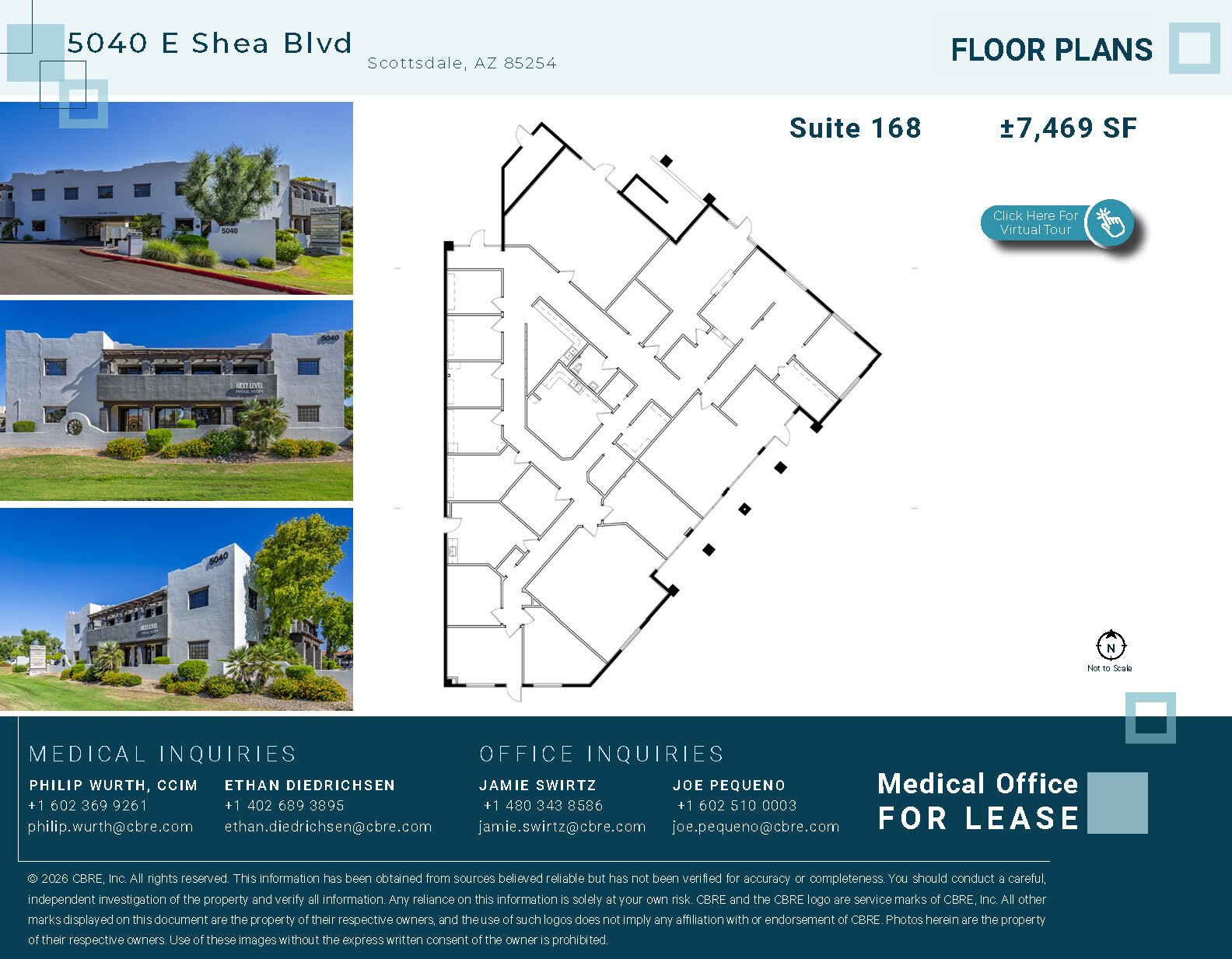 5010 E Shea Blvd, Scottsdale, AZ à louer Plan d’étage– Image 1 sur 1