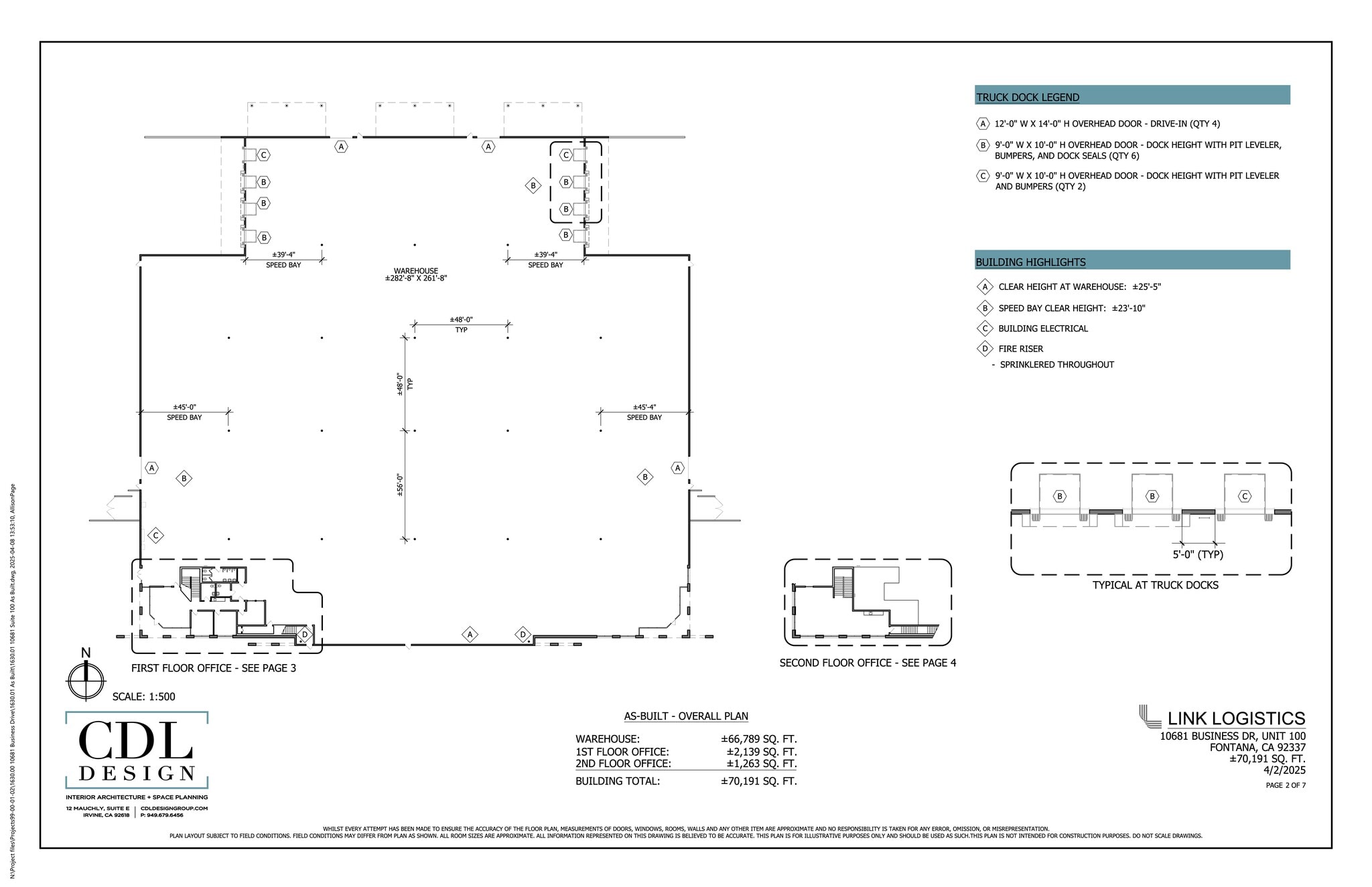 10681 Business Dr, Fontana, CA à louer Plan de site– Image 1 sur 1